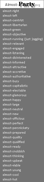 Almost-electable!
